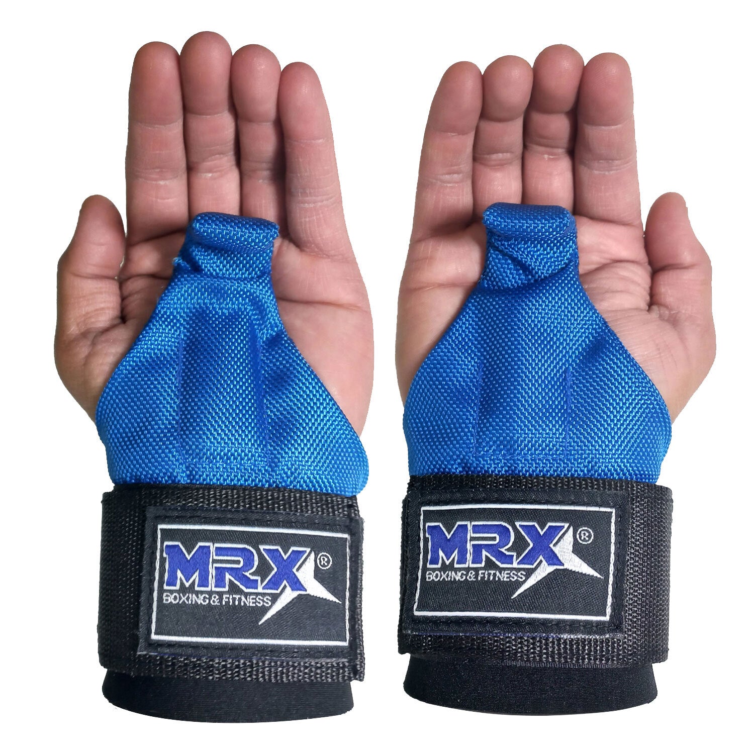 Weight Lifting Metal Hooks Gym Training Deadlift Wrist Support Grips Straps Wrap