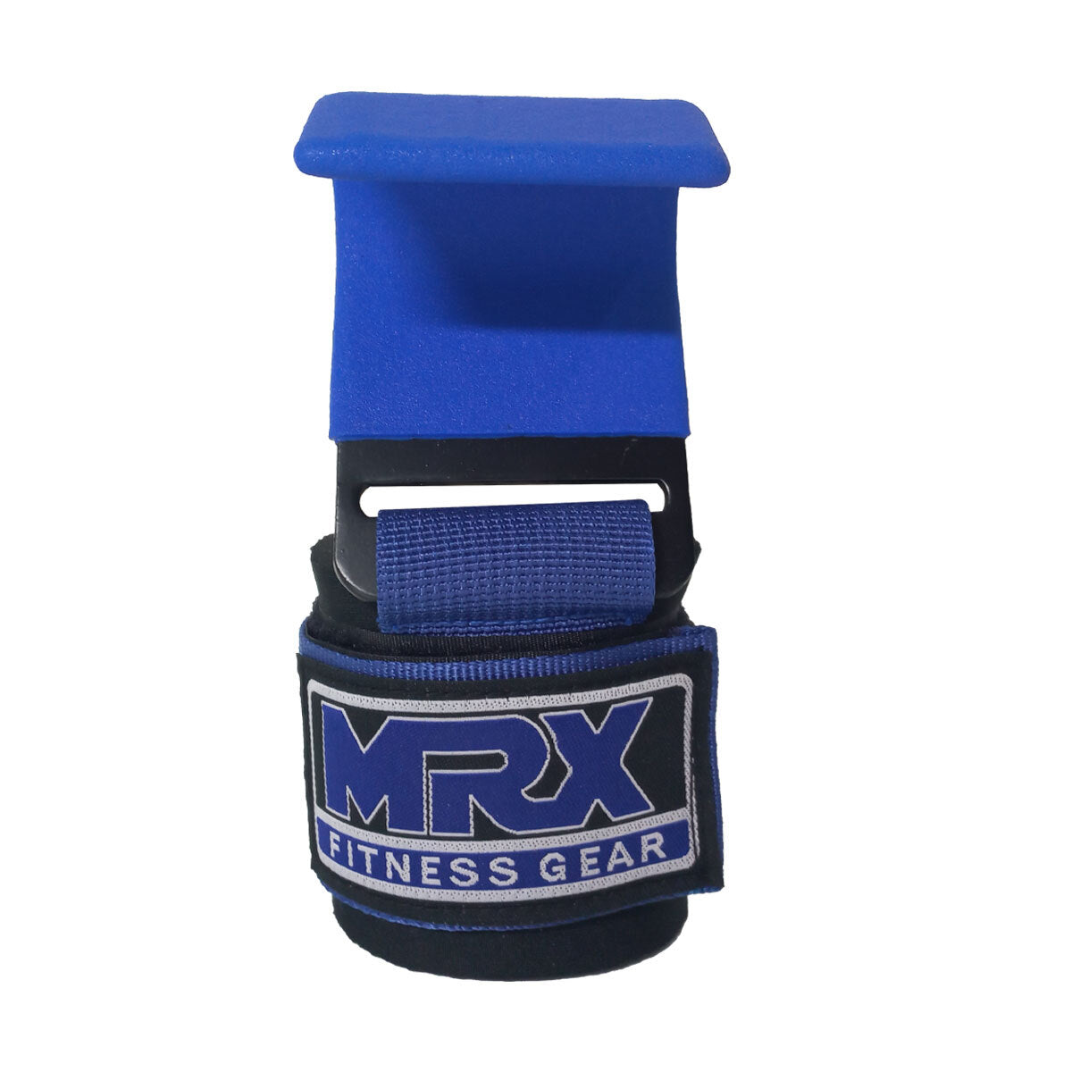 Weight Lifting Metal Hooks Gym Training Deadlift Wrist Support Grips Straps Wrap