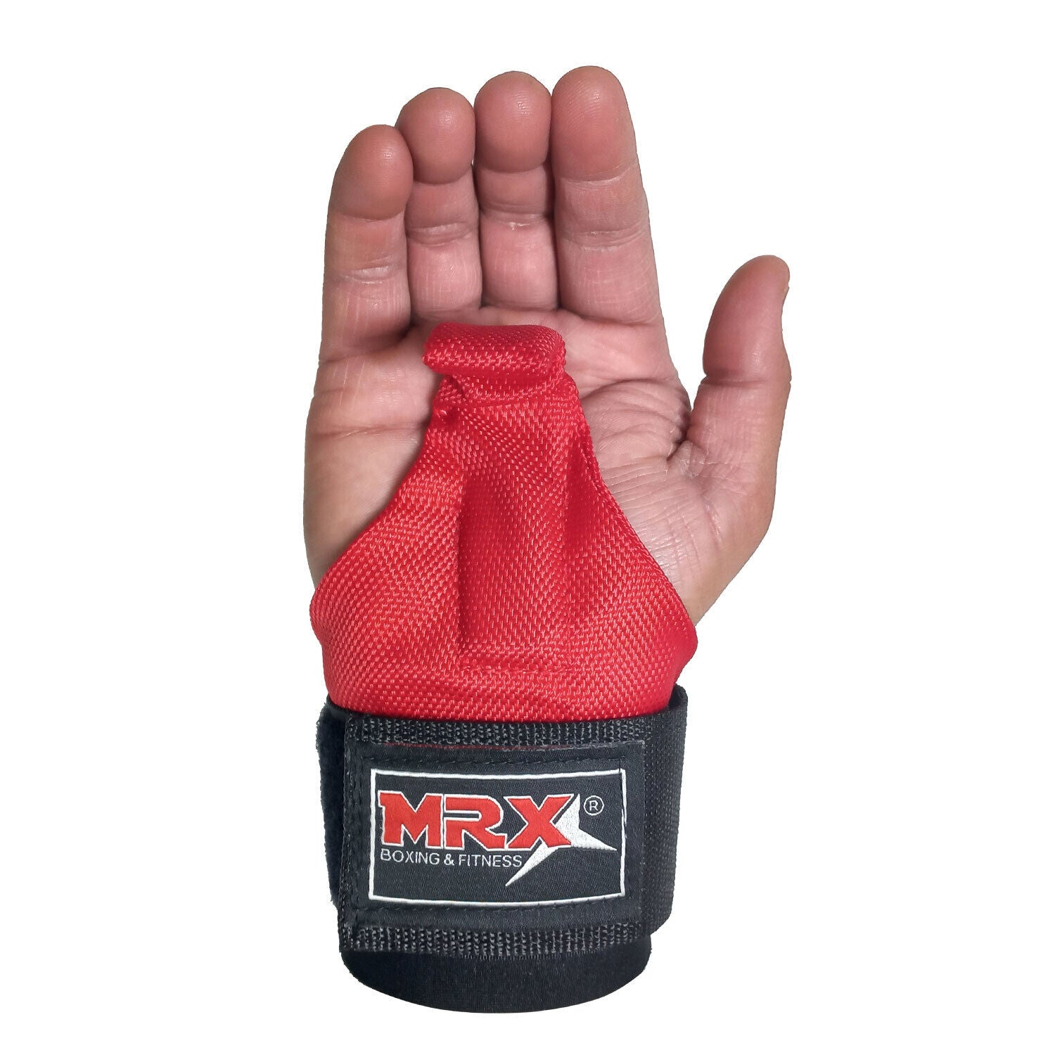 Weight Lifting Metal Hooks Gym Training Deadlift Wrist Support Grips Straps Wrap
